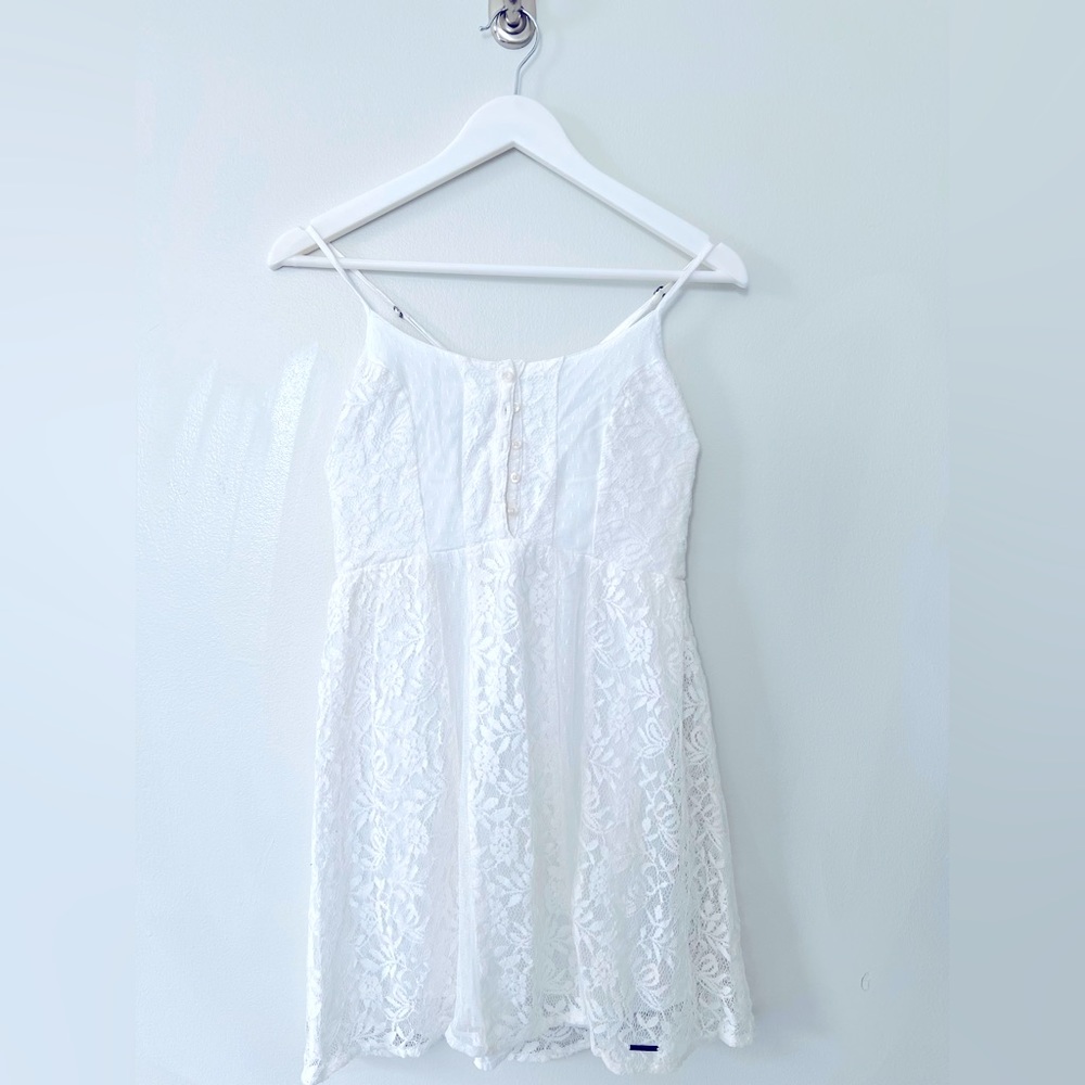 Abercrombie & Fitch white dress